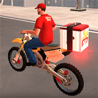 FAST PIZZA DELIVERY BOY GAME 3D