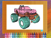 Monster Trucks Coloring Pages